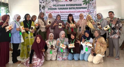 Lima Hari di Kudus, Perajin Batik Tanjabbar Diajak SKK Migas - PetroChina Kuasai Produk Turunan Ecoprint